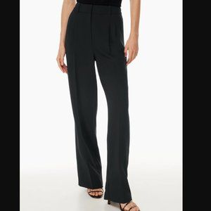 Aritzia Wilfred The Effortless Pant Size 6 Short (inseam 30") Black